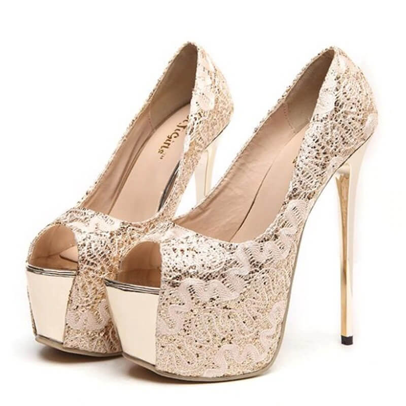 CONCERTO SHINE HIGH HEEL  - Zella Mall™