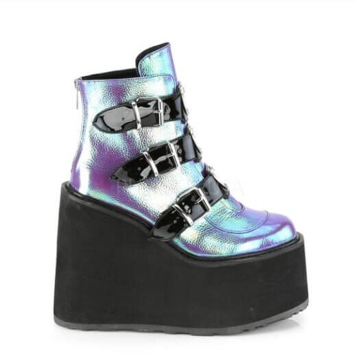 NASIK BOOT METAL BUCKLE ANKLE FOR WOMEN - Zella Mall™™