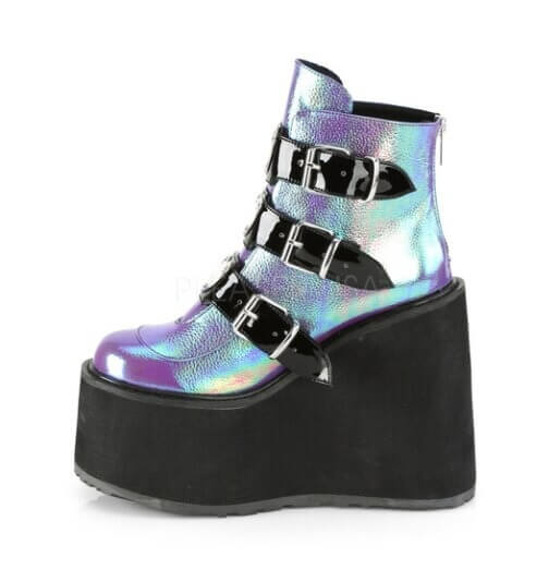 NASIK BOOT METAL BUCKLE ANKLE FOR WOMEN - Zella Mall™™