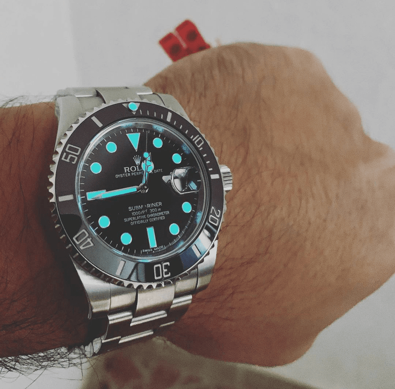 Submariner Black Men's Watch 116610LN
