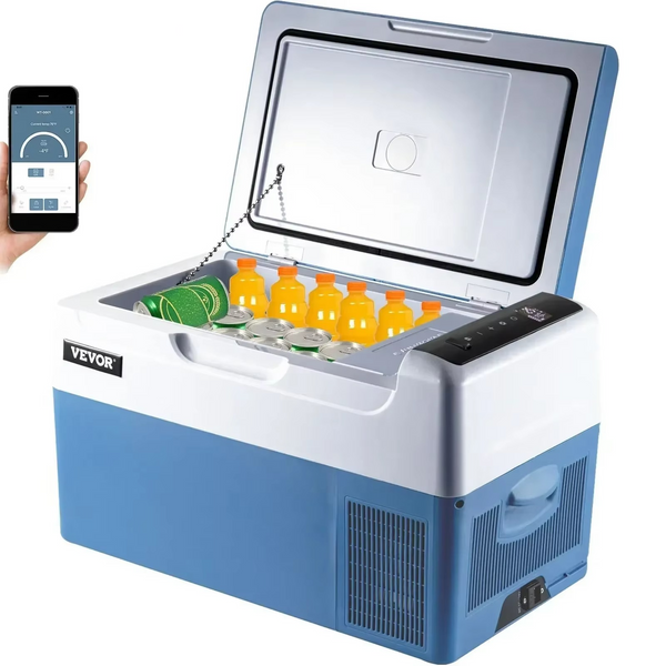 22L Car Fridge – 12/24V Portable Compressor Electric Cooler for Home & Outdoor Use – Zella Mall™