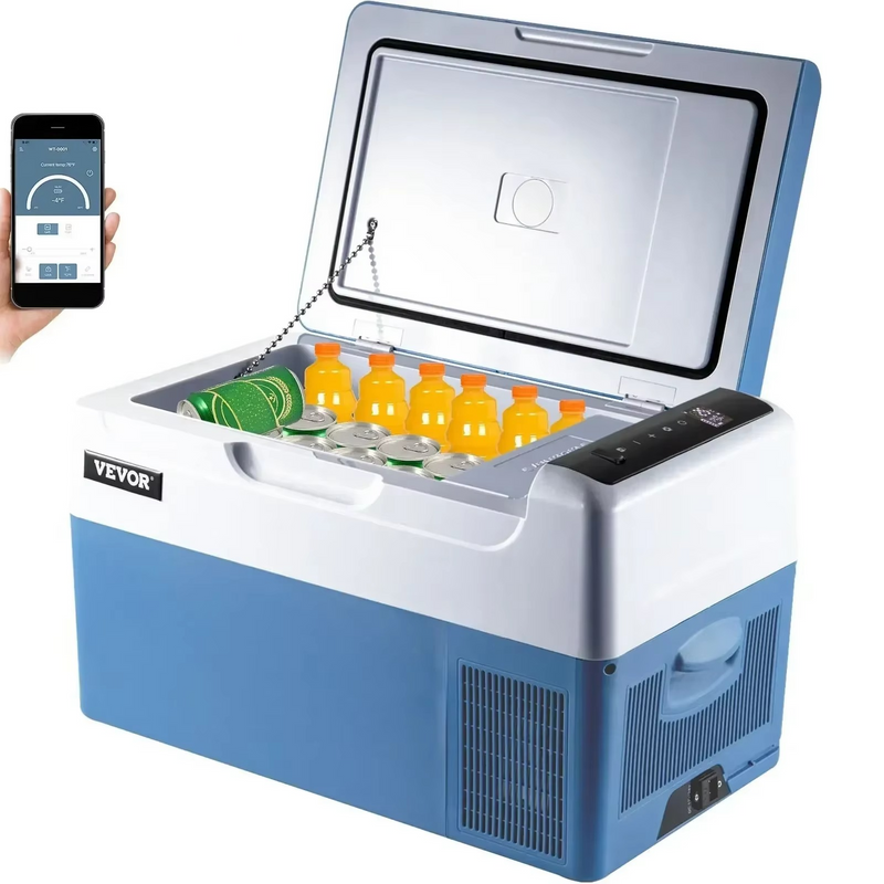 22L Car Fridge – 12/24V Portable Compressor Electric Cooler for Home & Outdoor Use – Zella Mall™