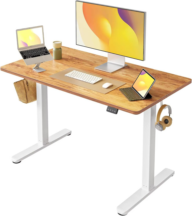 55″ x 24″ Height Adjustable Standing Desk – Sit/Stand Home Office Desk – Zella Mall™
