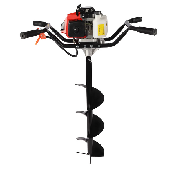 63cc Gas Post Hole Digger – 2-Stroke Earth Auger with 8" Drill Bit – Zella Mall™