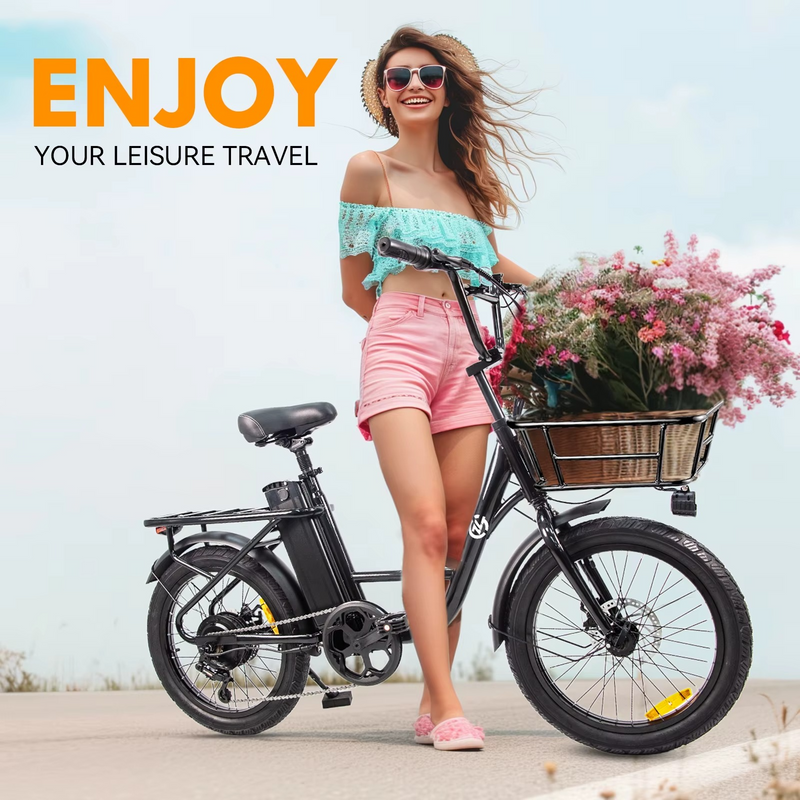 750W Electric Bicycle – 26MPH, 7-Speed, Disc Brakes & Multi-Terrain Ride – Zella Mall™