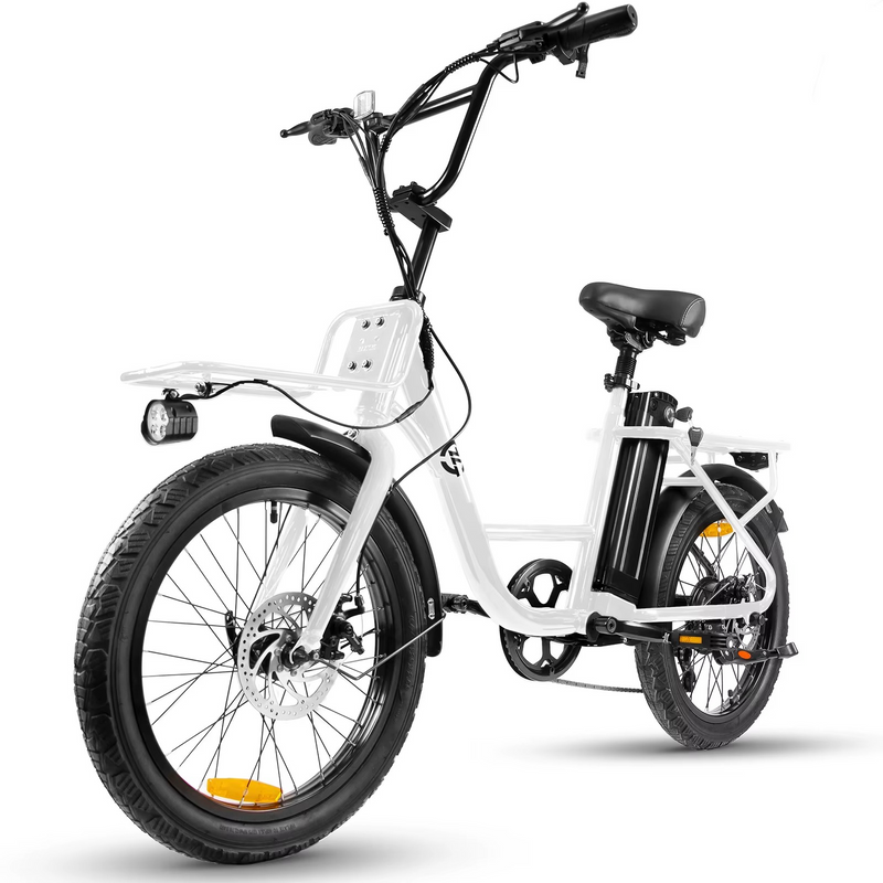 750W Electric Bicycle – 26MPH, 7-Speed, Disc Brakes & Multi-Terrain Ride – Zella Mall™