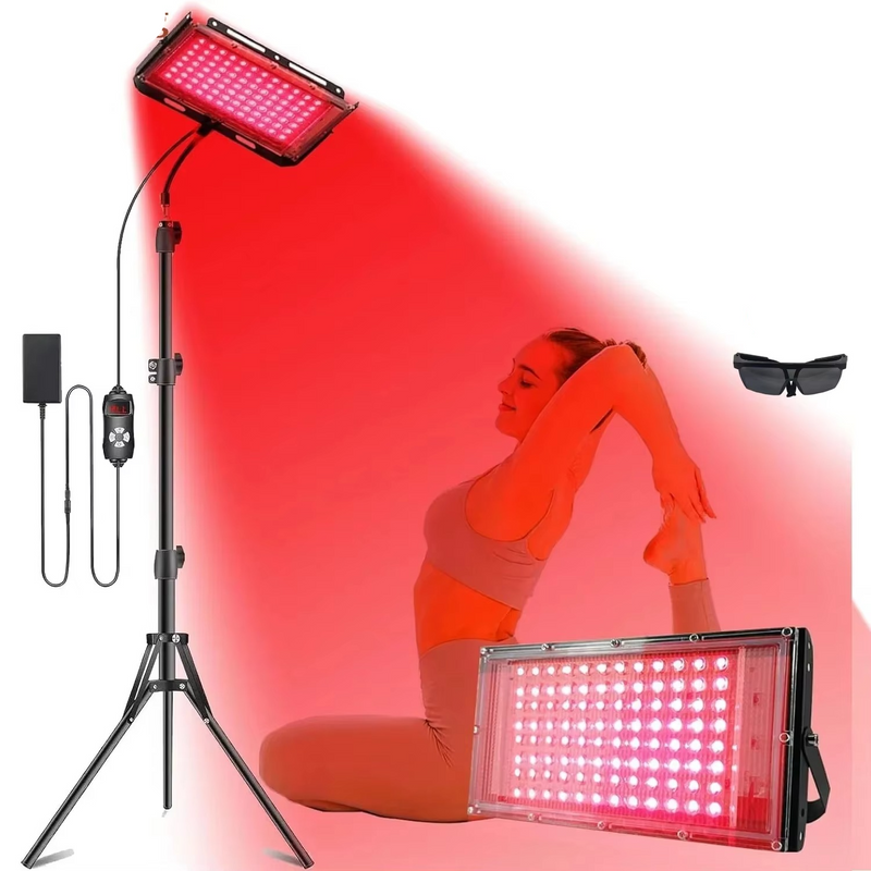 96 LED Red Light Therapy Lamp for Pain Relief & Skin Care – Zella Mall™