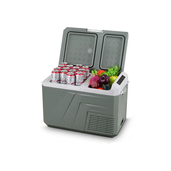 Alpicool QX 25L/30L/40L Car Refrigerator – Dual Zone Compressor Cooler for Camping, 12/24V & AC – Zella Mall™