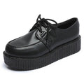 Creeper 2020 Women Flats Lace Up Platform Shoes Autumn Women Shoes Suede Ladies Shoes Plus Size 41 Female Shoes Free Shipping