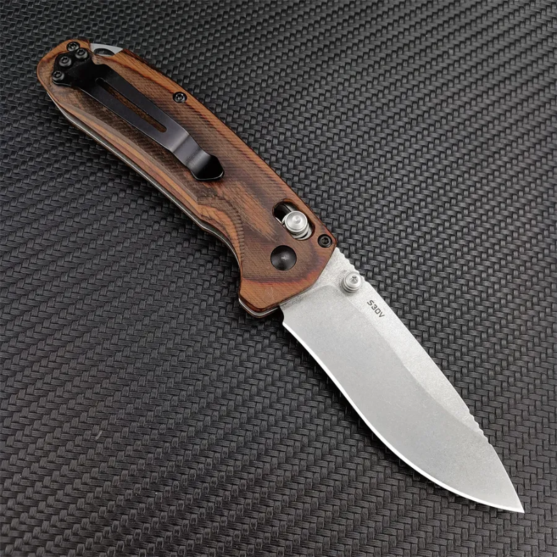 Benchmade 1502 Wood Knife For Hunting