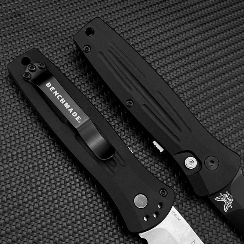 Benchmade 3551 Knife For Camping Hunting Black