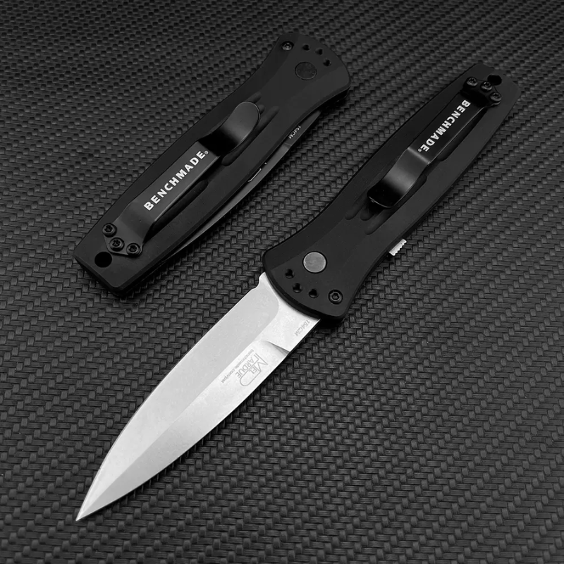 Benchmade 3551 Knife For Camping Hunting Black