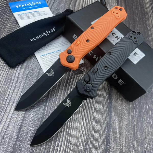 Benchmade Mediator 8551 Knife Orange For Hunting - Zella Mall