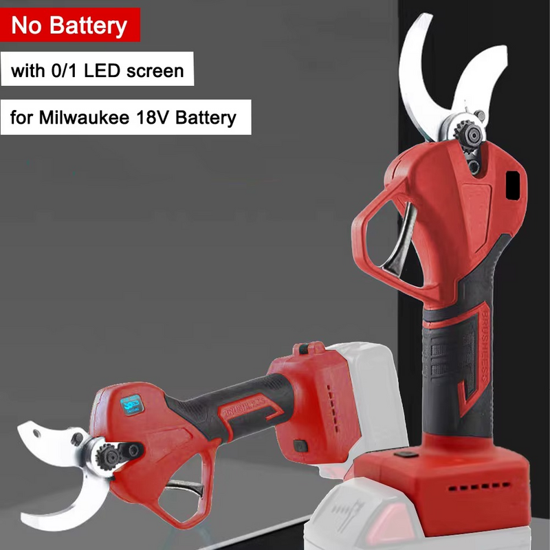 Cordless Brushless Pruner – LED Garden Shears for Milwaukee 18V Battery – Zella Mall™