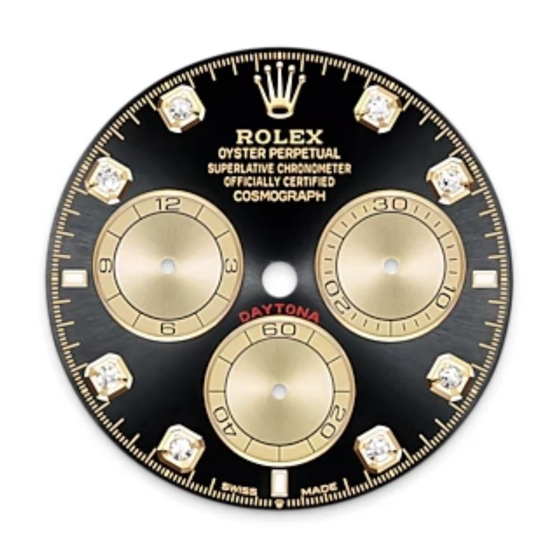 Cosmograph Daytona Oyster yellow gold Black