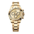 Cosmograph Daytona Oyster yellow gold Black