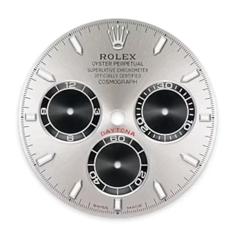 Cosmograph Daytona Steel and bright black, Oyster, 40 mm, white gold