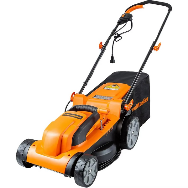Electric Lawn Mower – 15-Inch 11AMP Corded Push Mower for Small Yards – Zella Mall™