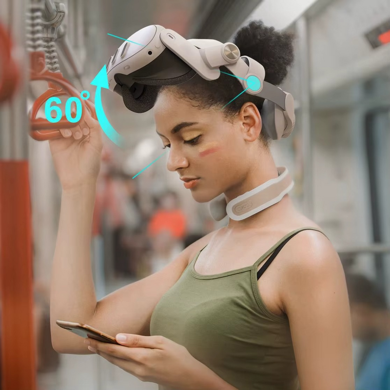 Elite Strap for Meta Quest 3 – Adjustable VR Head Strap for Improved Comfort & Support – Zella Mall™