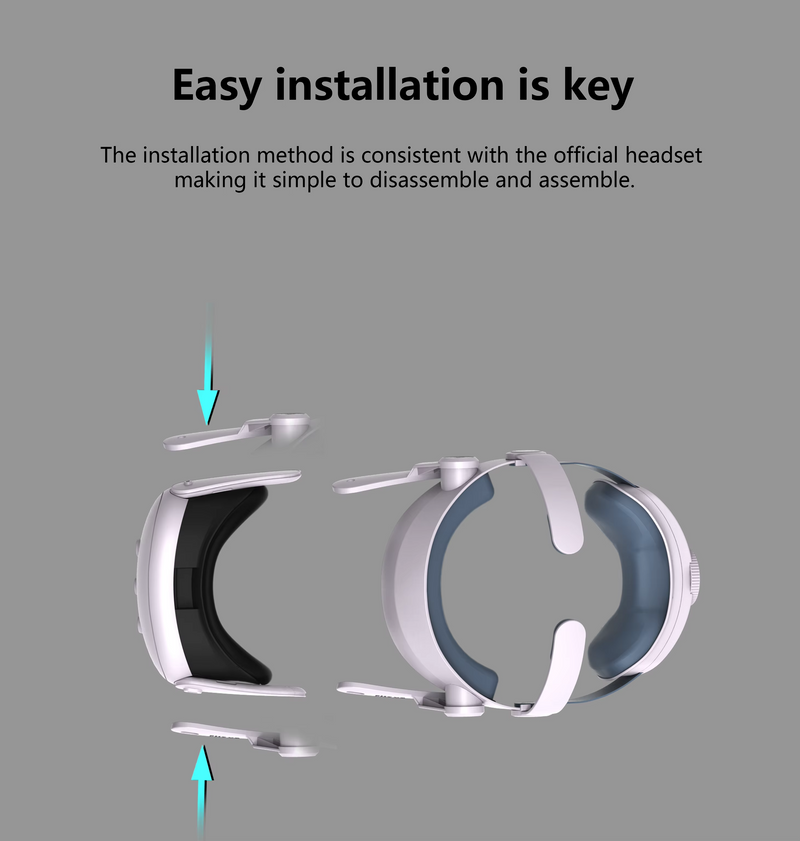 Elite Strap for Meta Quest 3 – Adjustable VR Head Strap for Improved Comfort & Support – Zella Mall™
