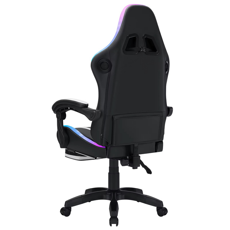 Ergonomic RGB Gaming Chair with Massage & Bluetooth Speakers – Zella Mall™