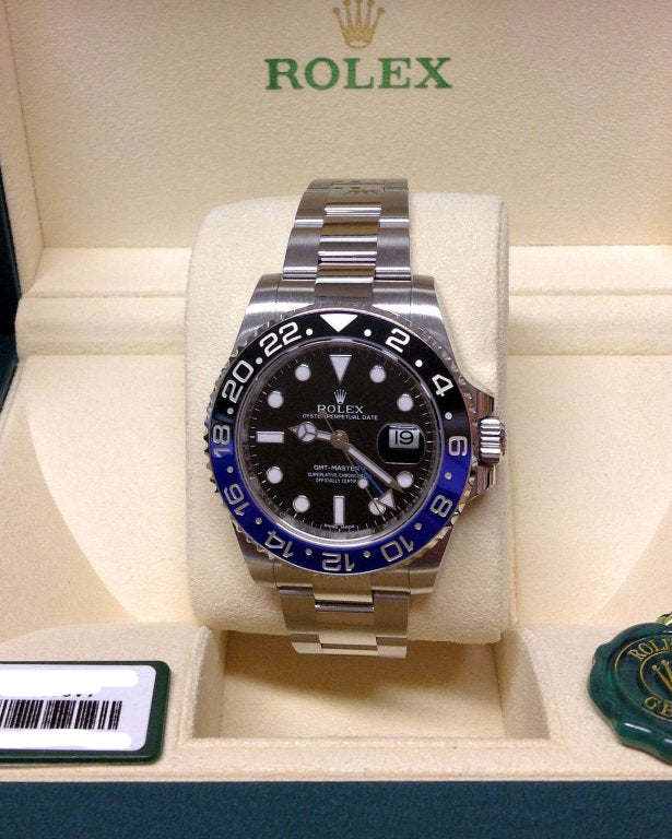 GMT Master II 116710BLNR 'Batman' Men's