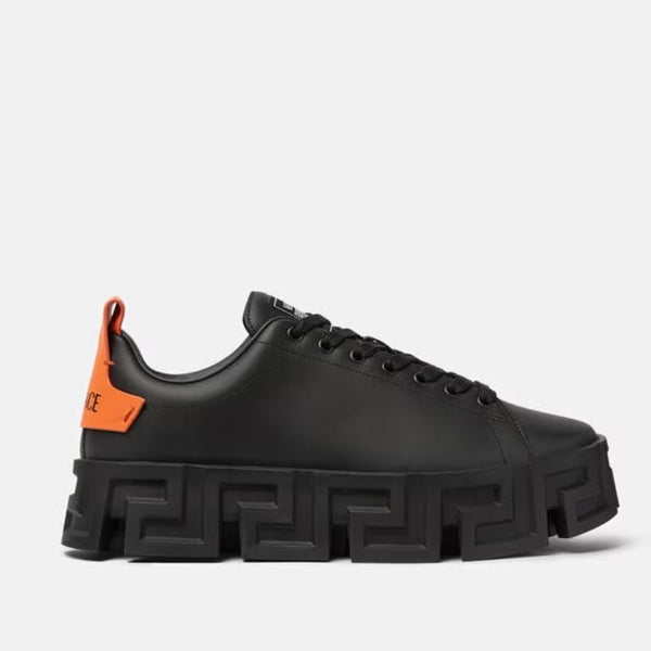 Greca Labyrinth Sneakers Luxury Orange+Black