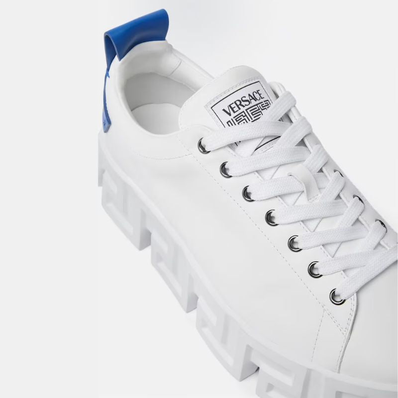 Greca Labyrinth Sneakers Luxury White