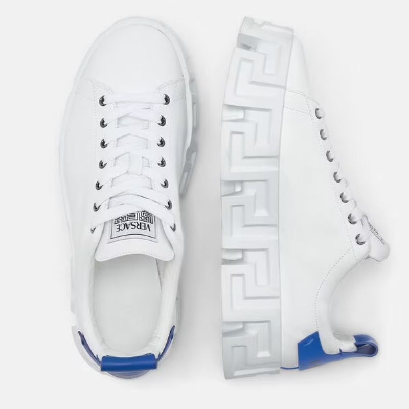 Greca Labyrinth Sneakers Luxury White