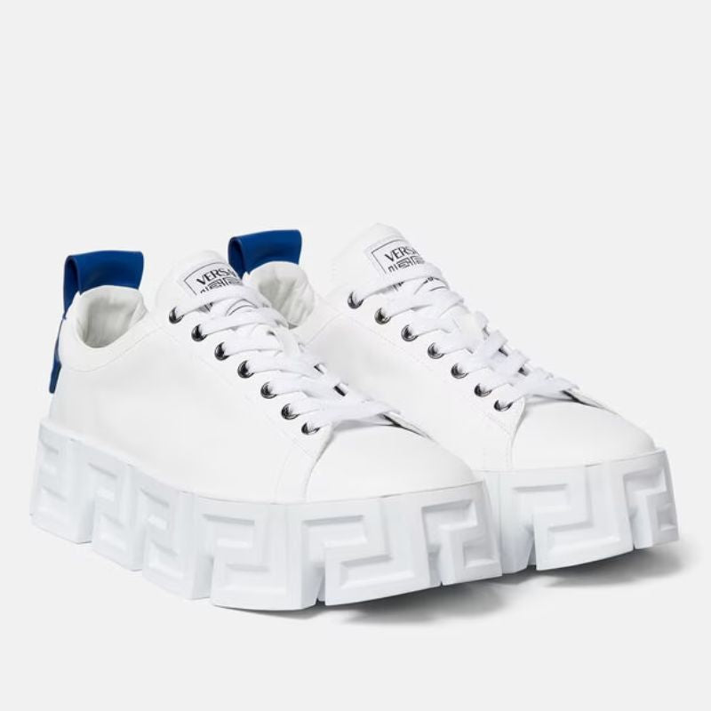 Greca Labyrinth Sneakers Luxury White