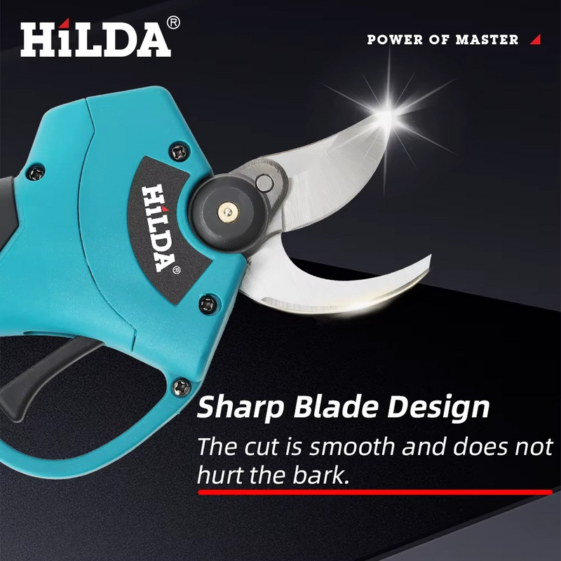 HILDA Brushless Garden Pruner – 500W Cordless Shears for Fruit Trees, Makita 18V – Zella Mall™
