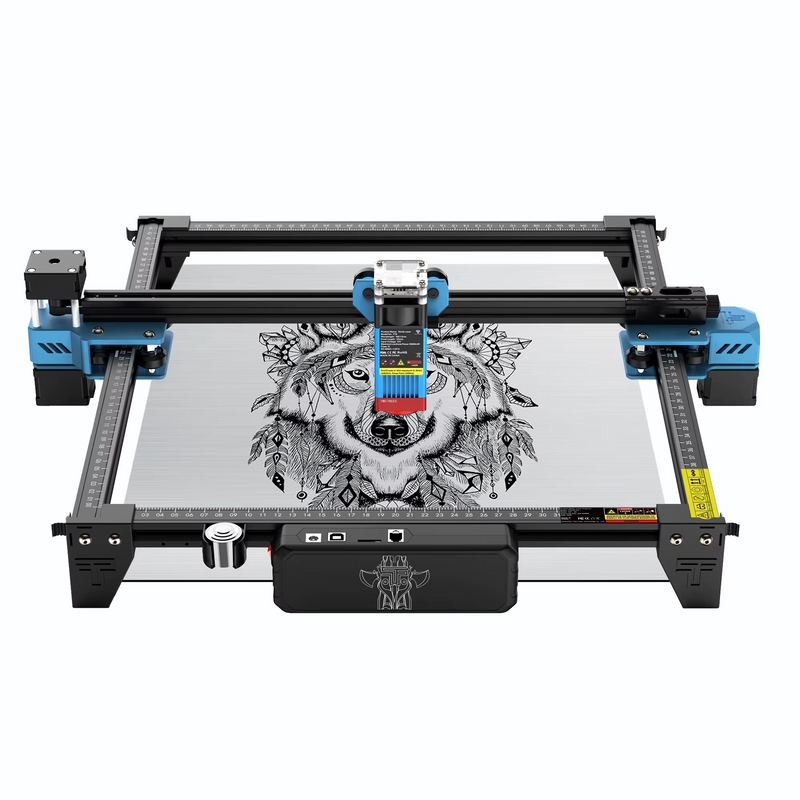High-Power Twotrees Laser Engraver – 40W/80W CNC Cutter for Metal, MDF & Acrylic with WiFi – Zella Mall™