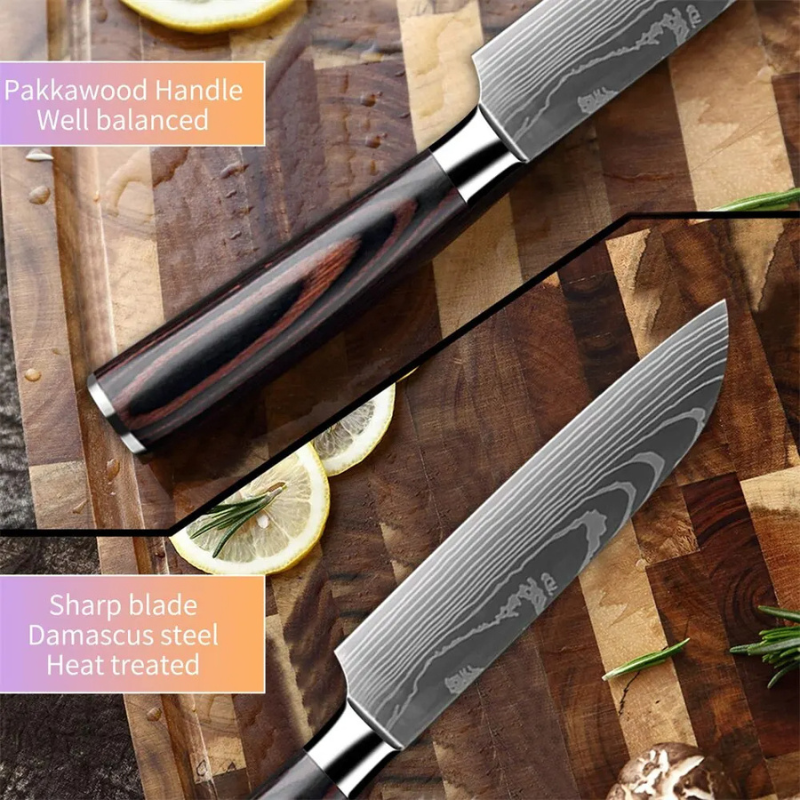 High Carbon Steel Knife 5 Inch For Kitchen - Zella Mall™