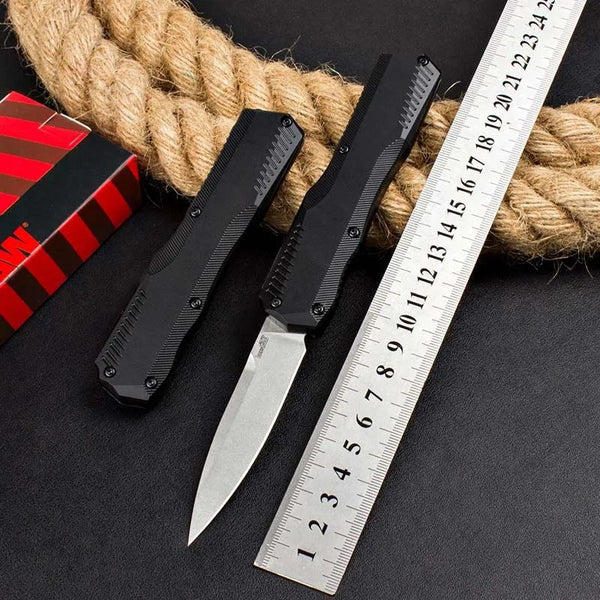 Kershaw 9000 Folding Knife For Hunting Black