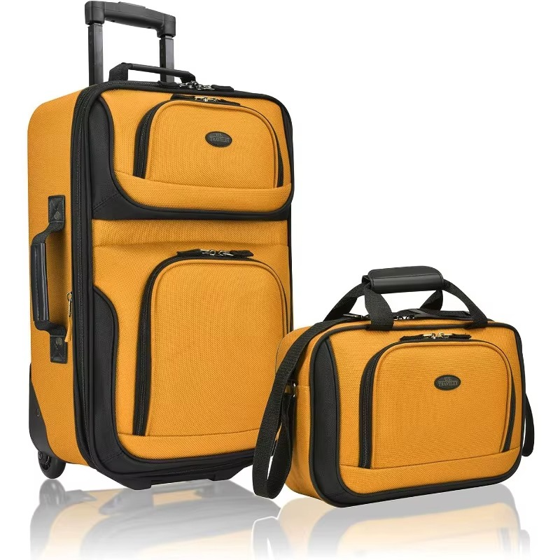 Lightweight Softside Carry-On Luggage Set – Travel Suitcases – Zella Mall™