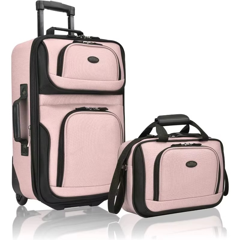 Lightweight Softside Carry-On Luggage Set – Travel Suitcases – Zella Mall™