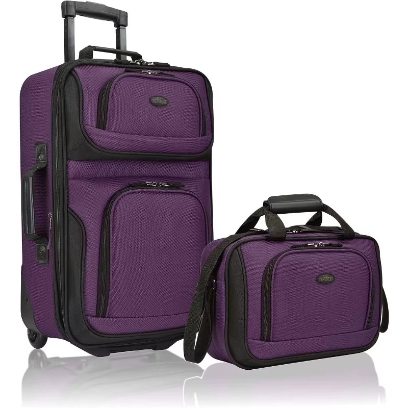 Lightweight Softside Carry-On Luggage Set – Travel Suitcases – Zella Mall™