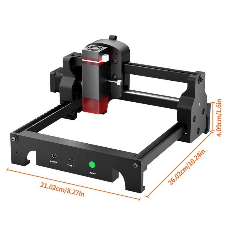 Portable DIY Laser Engraving Machine – ACMER Mini Engraver for Logo, Wood, Glass & More – Zella Mall™