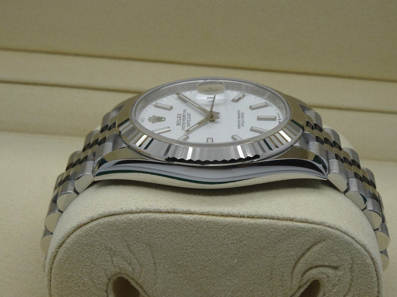 Datejust 41 White Jubilee Men's Watch