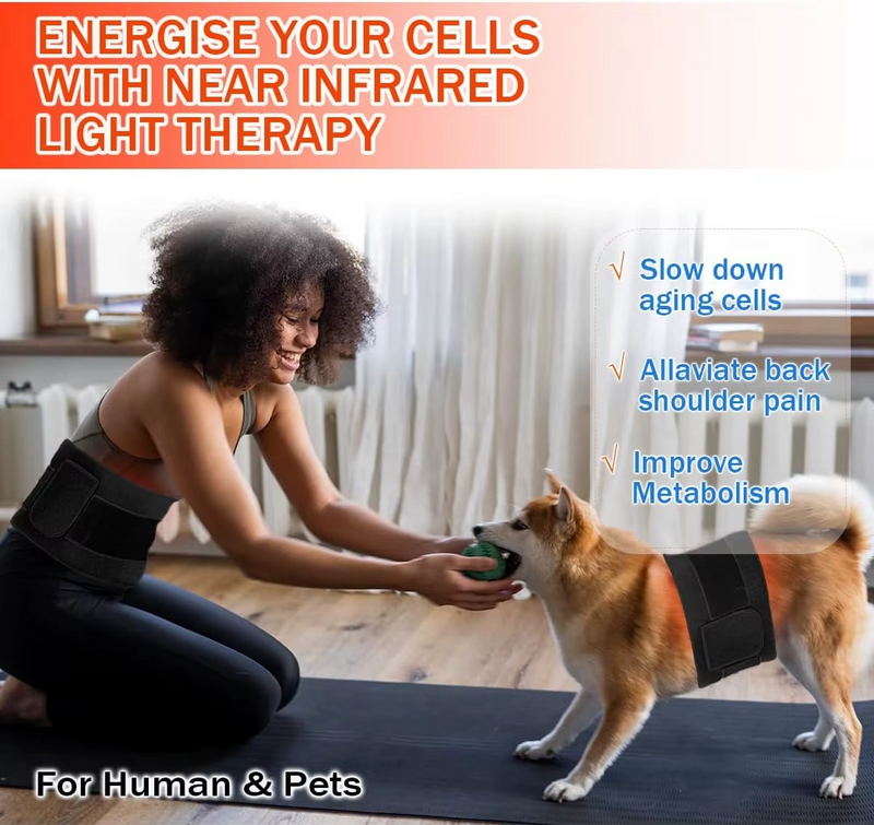 Red Infrared Light Therapy Pad for Pain Relief & Beauty – Zella Mall™