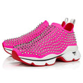 Luxury Spike Sneaker Women Crystal Rivets  – Zella Mall™™