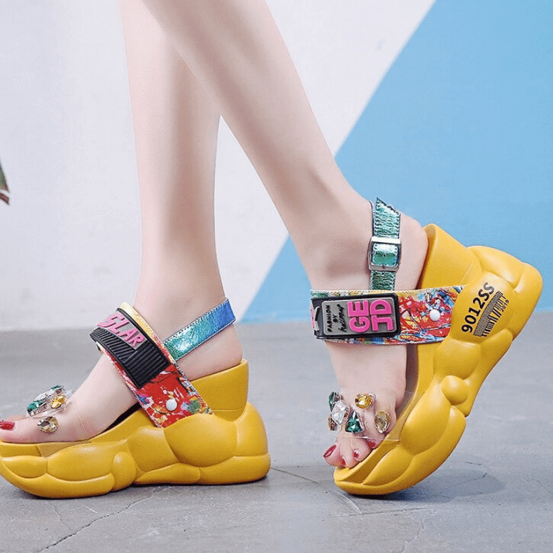 GEJD WOMEN SANDAL HIGH HEELS - Zella Mall™™