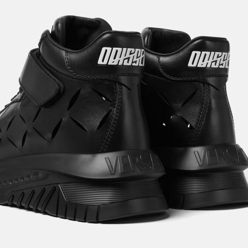 Slashed Odissea Luxury sneakers Black
