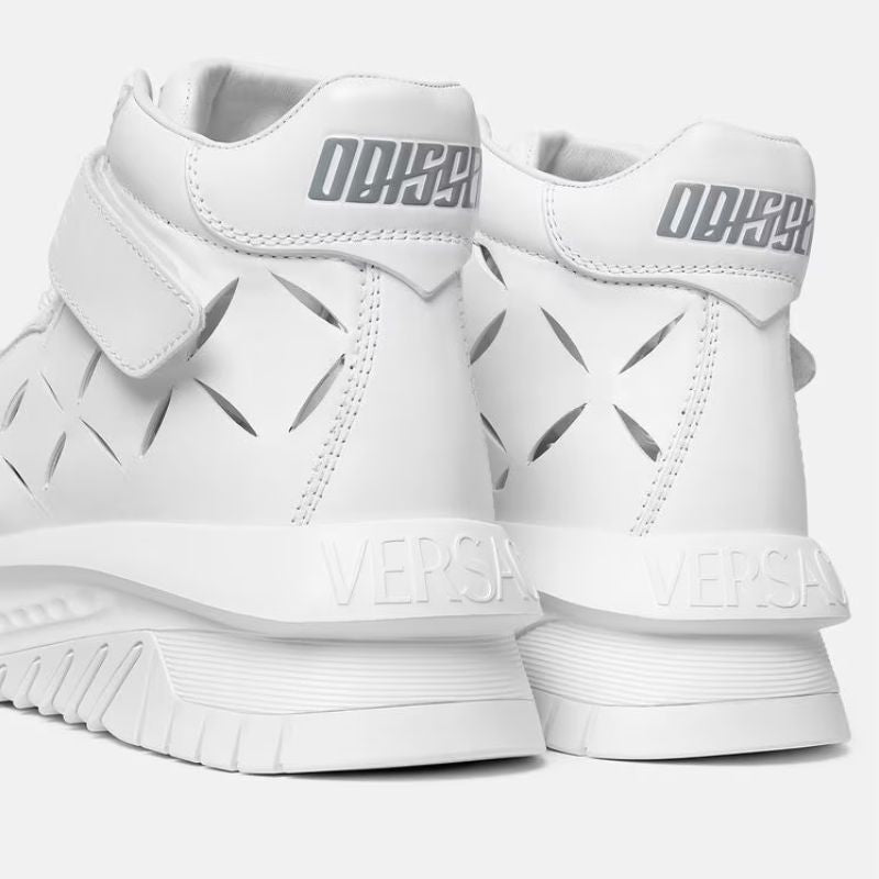 Slashed Odissea Luxury sneakers White