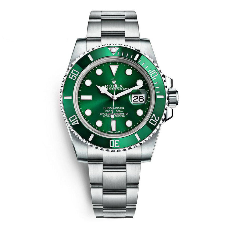 RLX Submariner Green "Hulk" 116610LV Men's Watch