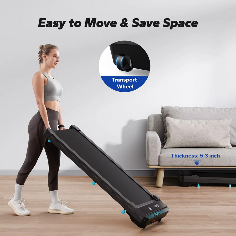 Walking Pad 2-in-1 Treadmill for Home & Office – Quiet Portable Mini Treadmill – Zella Mall™