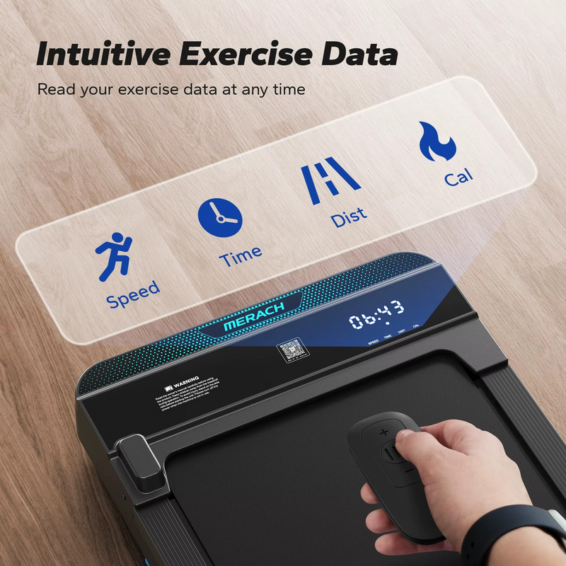 Walking Pad 2-in-1 Treadmill for Home & Office – Quiet Portable Mini Treadmill – Zella Mall™