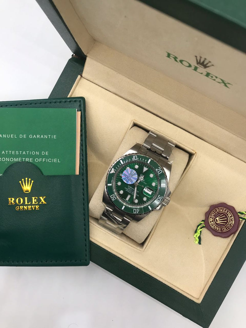 RLX Submariner Green "Hulk" 116610LV Men's Watch