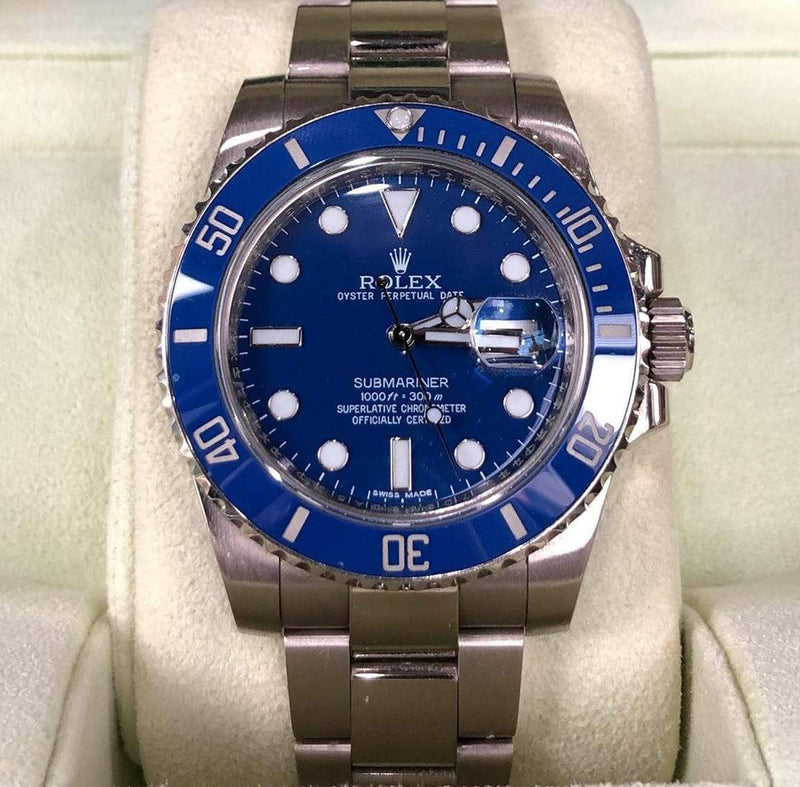 Luxury Watch Submariner Date "SMURF" 116619LB Men's Watch