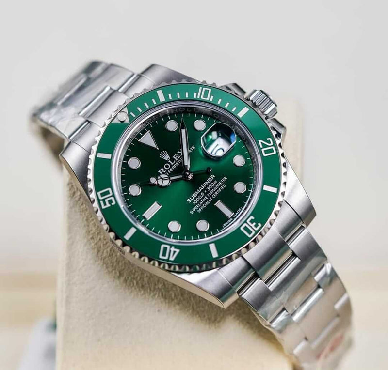 RLX Submariner Green "Hulk" 116610LV Men's Watch